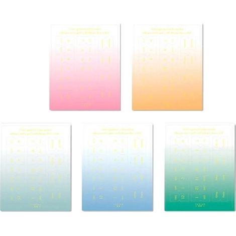 Onglets Mensuels, Papier Durable, Facile à Utiliser, Élégant. (1/2)