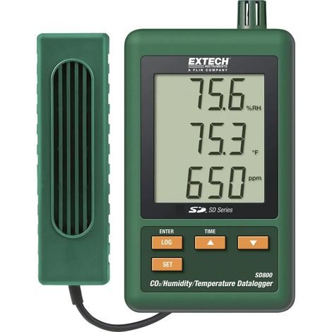 [GEBRAUCHT] B-Ware Extech Sd800 Multi Datenlogger Messgröße Temperatur Co2 Luftfeuchtigkeit