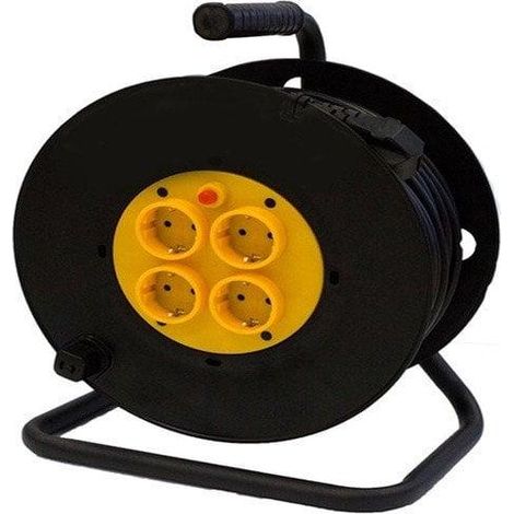 Cometic E CORD XP03/01-D1 SY 50 Meter schwarz gelb