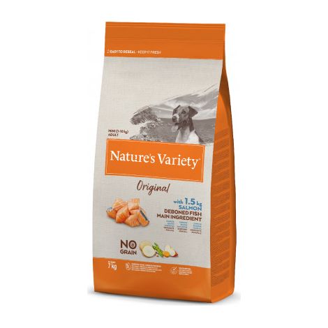 NV DOG MINI ADLT NO G.SALMÓN 7KG
