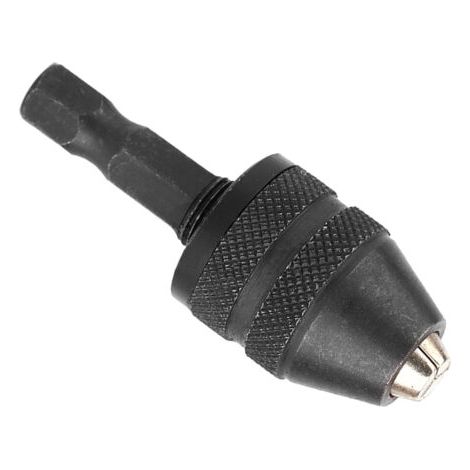Adaptateur de mandrin de perçage, convertisseur à tige hexagonale, convertisseur 1/4 pouces à changement rapide SG de 0,3 à 3 mm pour garage automobile (1/5)