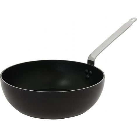 de buyer Choc Intense padella in alluminio nera 28 cm