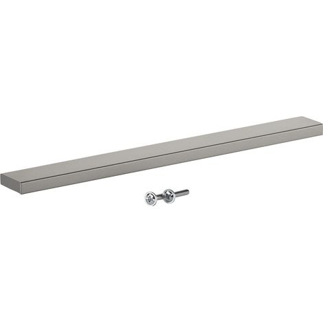 SOTECH Möbelgriff Griffleiste LineaGrip Edelstahloptik 250 x 27 x 9 mm Bohrlochabstand 187 mm , 5 Stück