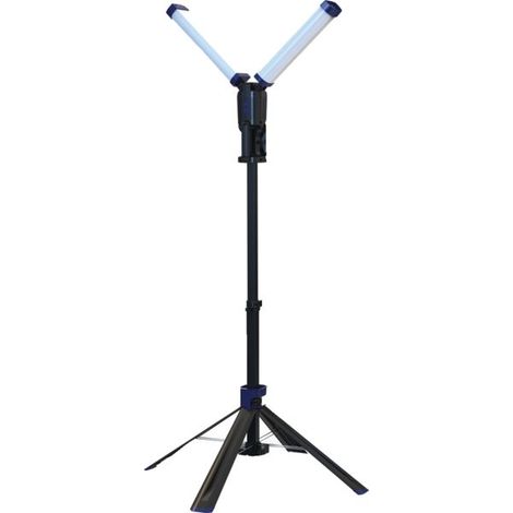 Projecteur Led Double Trépied éclairage Puissant Et Stable Pour Chantiers - Hexakit