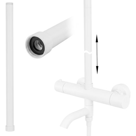 Rea Verlängerung Für Bade-duschgarnitur White 50cm (1/5)