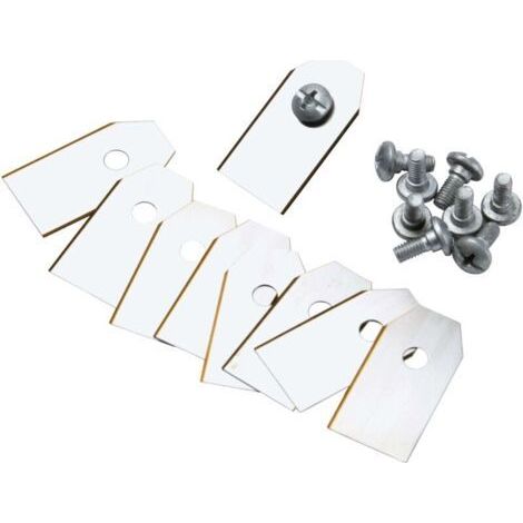 lames de rechange pour robot tondeuse GARDENA SILENO et R40LI-R70LI 4087-20 (1/4)