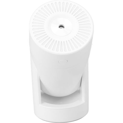 Mini humidificateur portable USB à rotation automatique, ultra silencieux, petit format, à brume fraîche, idéal pour la chambre, le bureau, la voiture et les voyages (blanc). (1/5)