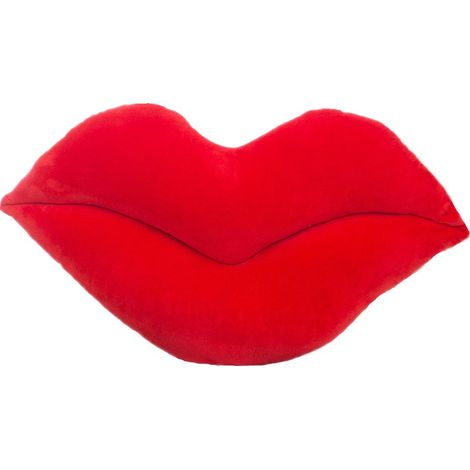 Coussins en forme de lèvre rouge, décoratif, coussin cadeau de Saint-Valentin pour les amoureux en velours doux pour lit,canapé,bureau, 50 cm (1/5)