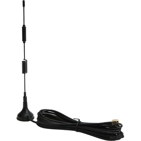 9dBi SMA 2G 3G 4G GPRS Funkantenne, vertikale Polarisation 50W, Saugnapfantenne für drahtlose Überwachung und Datenübertragung. (1/5)