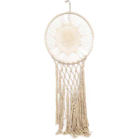 Attrape rêve en macramé 60 cm