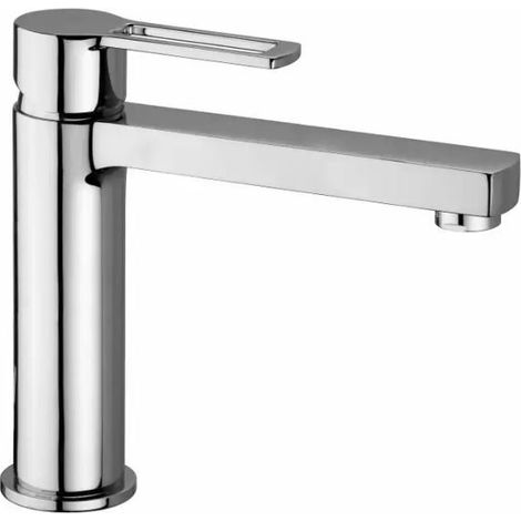 Paffoni Ringo Series Medium Washbasin Mixer RIN074KCR  Chromé - Laiton (1/2)