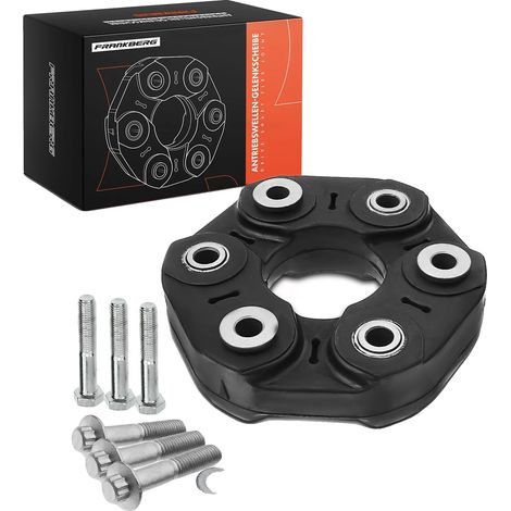 Eje cardán, 36 mm de espesor, 50 mm de diámetro interior, 126 mm de diámetro exterior, 6 orificios, 96 mm de diámetro del círculo de pernos (1/5)