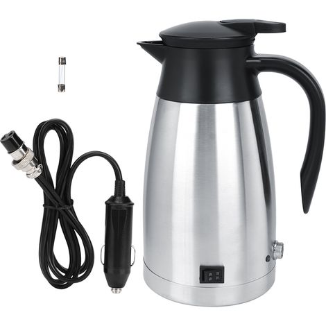 Tasse de bouteille de bouilloire d'eau chaude chauffée électrique de camion de voiture de 12V / 24V 1000ml