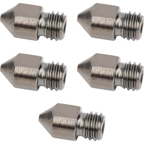 Kit de buses pour imprimante 3D MK8 (5 pièces), consommables 1,75 mm, accessoires 0,2-1,0 mm en acier trempé, 0,2 mm (1/5)