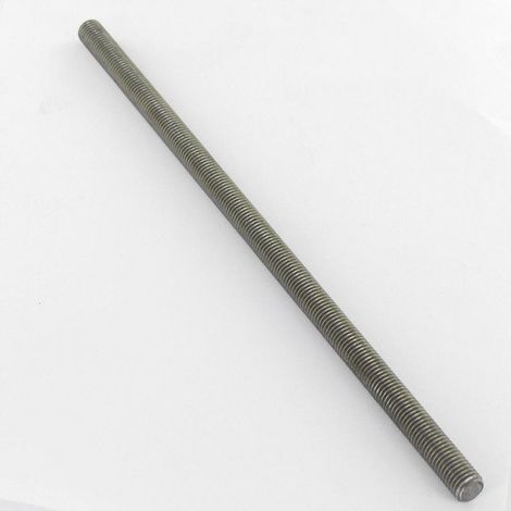 Tige filetée M8 Longueur 1 mètre Pas de 100 Acier brut-1 pièce (1/2)