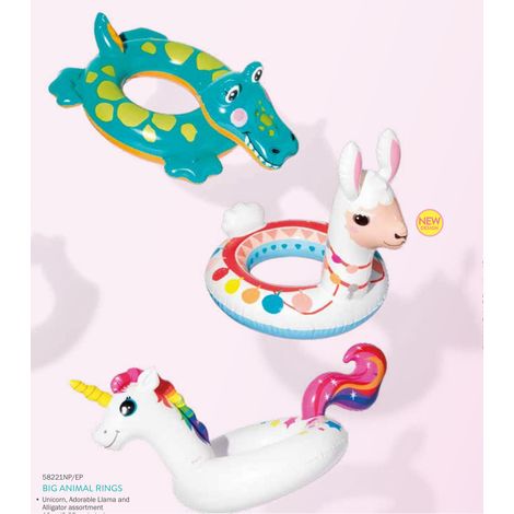 Bouée gonflable en forme d'animal, accessoire flottant conçu pour les activités nautiques récréatives.-AquaForge (1/4)