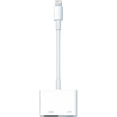 Adaptateur AV Numérique - Apple - iPad/iPod - HDMI - Mâle Dock Lightning - Blanc