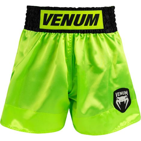 Venum Classic Evo Neon Muay Thai Shorts Gelb/Schwarz S