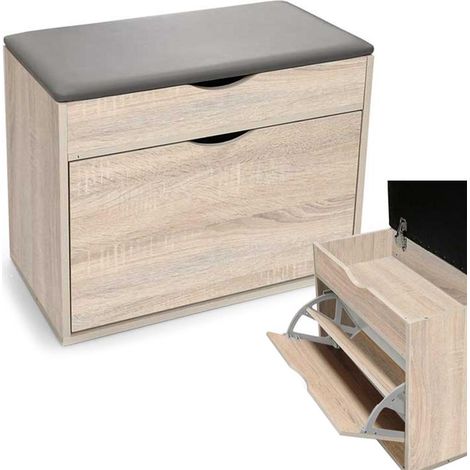 Scarpiera contenitore con cuscino Gaia 63x0x50 cm (1/2)