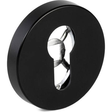 bocallave zamak yale z ø54 niquel cepillado, negro mate, oro cepillado acabado niquel cepilla acabado negro mate (1/2)