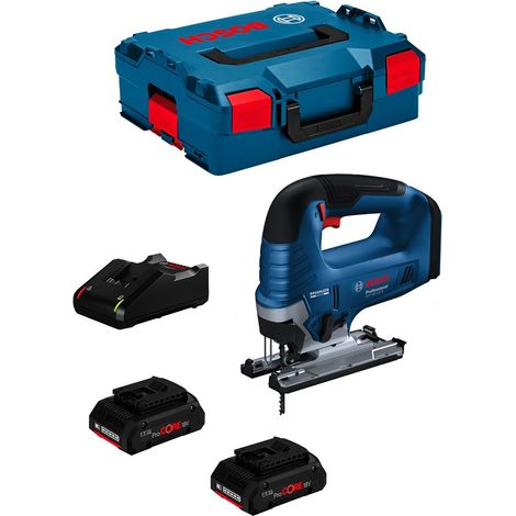 Stichsäge BOSCH  GST 18V-125 B (2 x 4,0 Ah ProCore + GAL18V-40 + L-Boxx 136) (1/5)