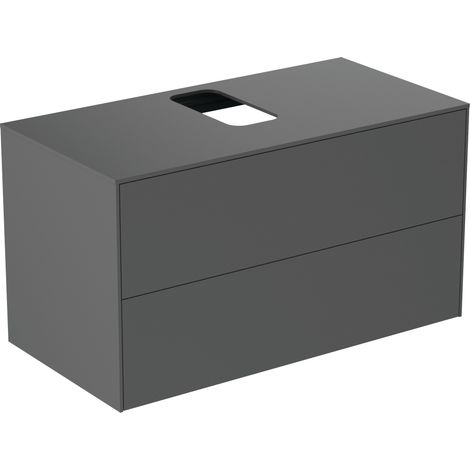 Ideal Standard Conca mueble bajo para lavabo, 2 extraíbles, (1/2)