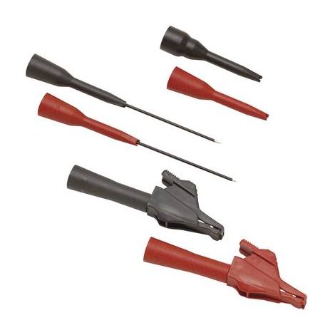 Fluke TP920 pointes de touche sécurité rouge et noir 6 pcs (1/3)