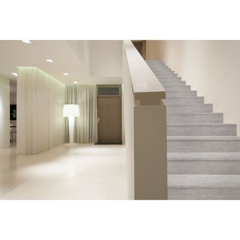 Contremarche adhésive en PVC imitation béton – Dimensions 100 x 17 cm – Auto-adhésive et repositionnable – Pour surfaces lisses et planes – CPM