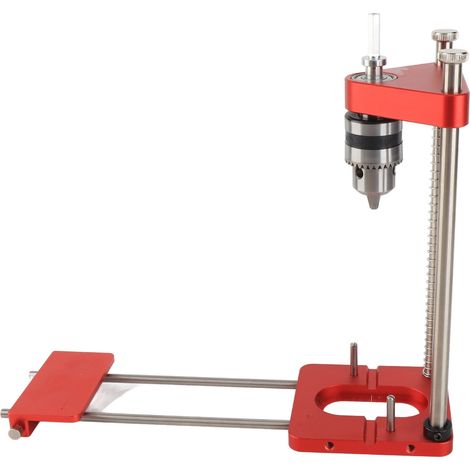Verstellbare Bohrschablone für Holzbearbeitung mit schneller Spanabfuhr, aus Aluminiumlegierung. (1/5)