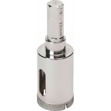 Sidamo - Trepan Diamant A Eau L. 35mm D.19 - Tige 9.6 Mm Hexagonale