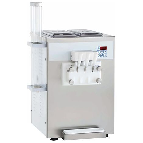 Machine à Glace à l'Italienne - Refroidissement à Air - 13,5 kg/h (180 cônes) - Mastro
