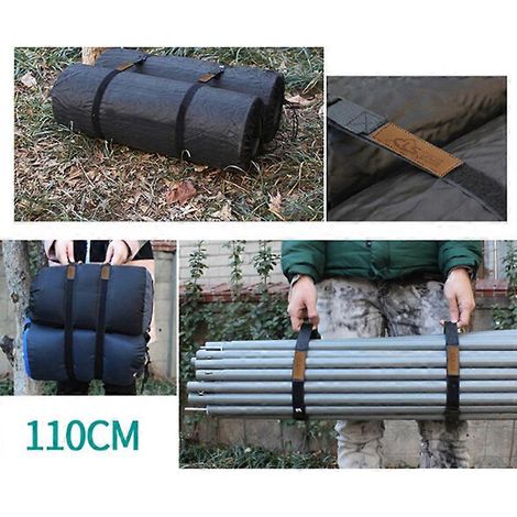 Ensemble de 2 sangles de voyage réglables et résistantes pour valise, idéales pour le camping et la randonnée. (1/5)