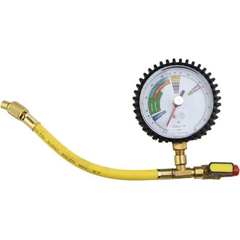 Testeur de Pression D'Azote pour Climatiseur Systèmes Réfrigération R134a R22 R407C R410A (1/4)