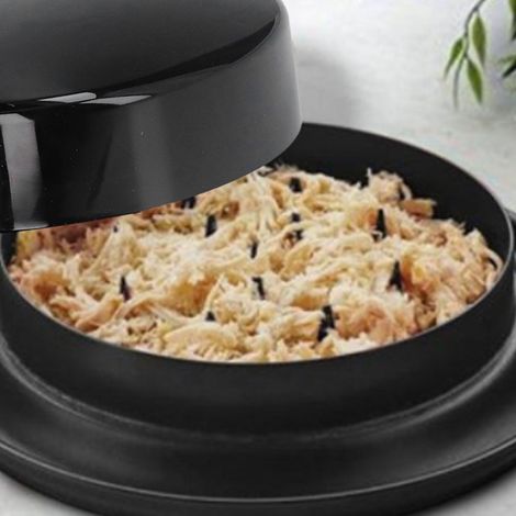 Hachoir à poulet multifonctionnel, hachoir à viande, hachoir à bœuf, robot culinaire pour bébé, outil, arme magique, noir (1/5)
