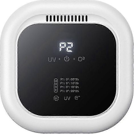 Désodorisant puissant rechargeable 5000 mAh pour litière pour chat et désodorisant pour excréments de chien, blanc. (1/5)