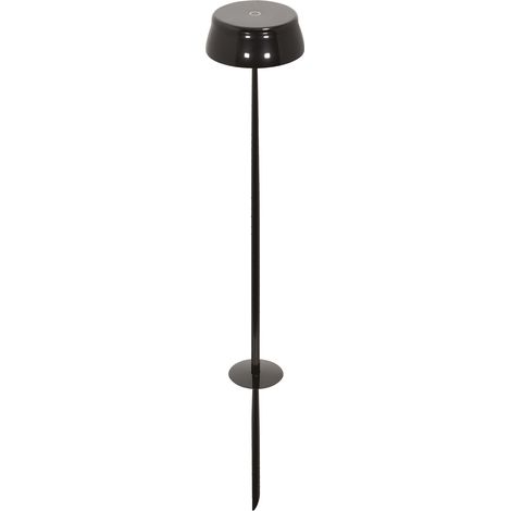 Zafferano Sister Light Wi-Fi Piquet Lampadaire Intelligent Pearly Black Rechargeable Et Dimmable (1/2)