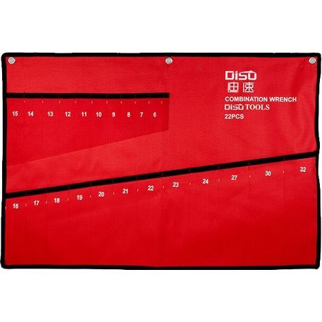 Pochette de Ceinture à Outil Simple latérale Multi-Poches Outils à Enrouler Rangement Poches renforcées Sac clé Pince Porte-clé Organisateur de Toile (1/4)