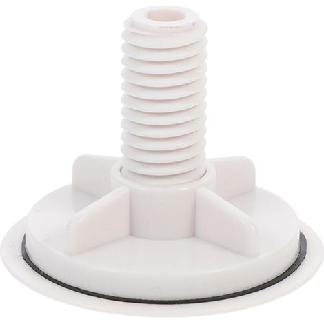Couvercle Décoratif Blanc Style Simple et Classique pour Trou D'évier en Abs, Bouchon Léger et Facile à Installer, Cuisine et Salle de Bain (1/5)