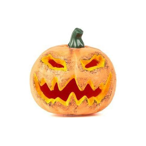 Décoration lumineuse citrouille Halloween - WINLLINEE - 16 cm de diamètre - Fonctionne avec piles LR44/AG13 (1/5)