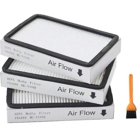 HEPA-Filter für Kenmore EF-2 Staubsauger 86880 (Abluft) – Vergleichbar mit Ersatzteil 20-86880 (86880), 40320, EF2, 610445