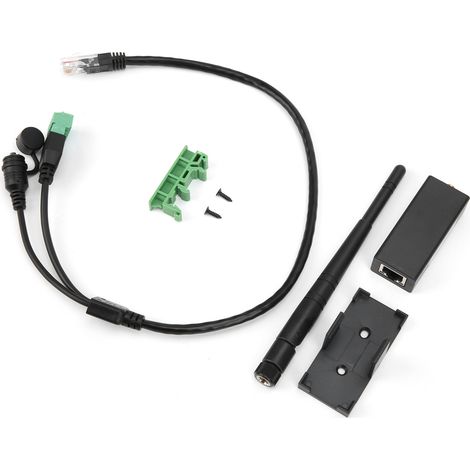 Serveur série RS485 vers Wi-Fi RJ45, module sans fil avec antenne externe, alimentation 5-36 V CC. (1/5)