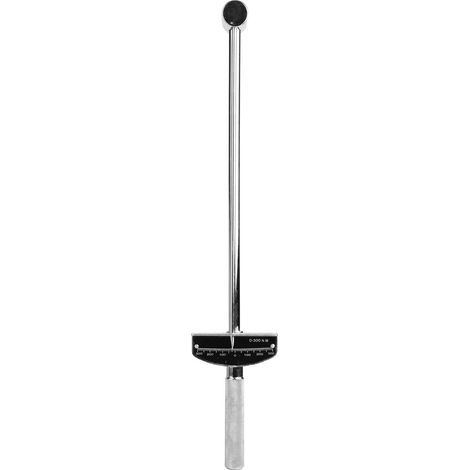 Clé dynamométrique de pointeur, clé de torsion conception ergonomique 0-300NM 90mm/3,5 pouces pour la réparation de voiture (1/5)