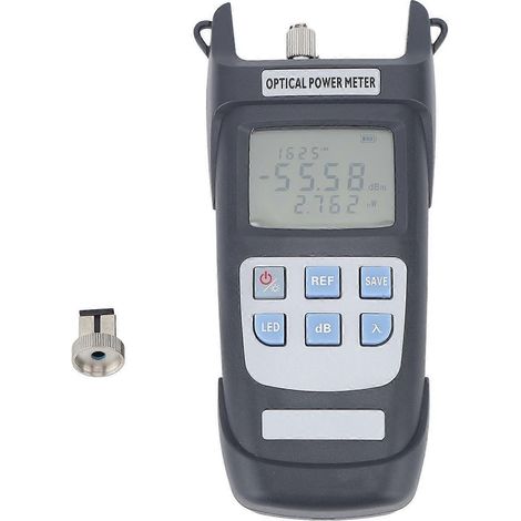 Optisches Faser-Leistungsmessgerät -50 bis +26 dBm, 10 Wellenlängen, 2,5-mm-Schnittstelle, Glasfaserkabeltester mit