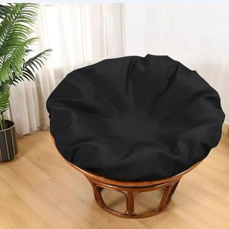 Housse de Coussin Papasan, Housse de Coussin de Chaise Papasan résistante à l'eau, Housses de Chaise Papasan faciles à Nettoyer avec Fermeture éclair en intérieur et en extérieur (1/4)