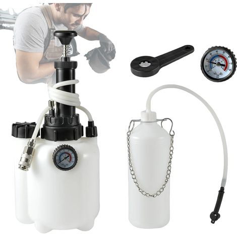 Cambiador de líquido de frenos para coche, gran capacidad, diseño hidráulico, 3L (1/5)
