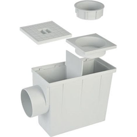 POZZETTO PLUVIALE RACC.TONDI Ø8/10 CM