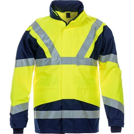 Giacca stile parka giallo alta visibilità-blu taglia XL'UK:42/EU:56 Tenderline Pluto by Hydrowear XL HYDROWEAR 052030OXL (1/3)