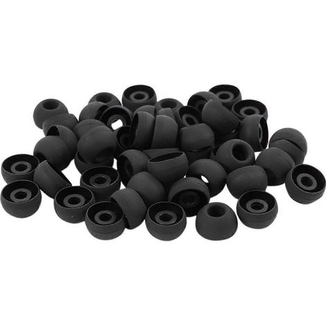 50 Stück schwarze Ohrhörer