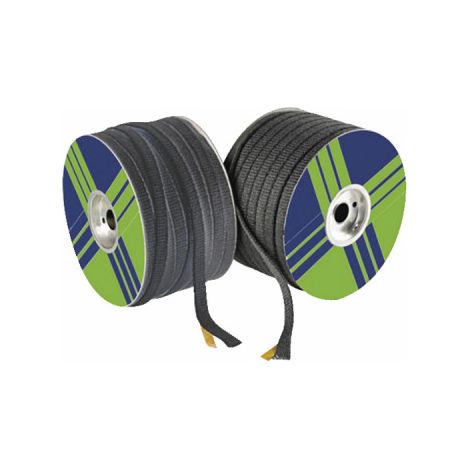 Joint adhésif noir TEXTAPE 8x3mm bobine 100m - DIFF