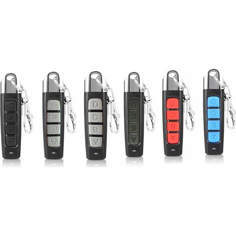 Telecommande Sans Fil 433 Mhz - Pour Porte De Garage Roulante - Portée 50 À 100 M - Compacte 6,7 X 7 X 7 Cm - 1 Pièce (1/5)